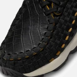 Nike Air Footscape Woven PRM Black Croc FQ8129-010 -4elementos nike air footscape woven prm black croc fq8129 010 5