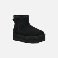 UGG W Classic Mini Platform 1134991-BLK -4elementos ugg w classic mini platform 1134991 blk 5