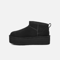 4elementos -4elementos ugg w classic ultra mini platform 1135092 blk 1